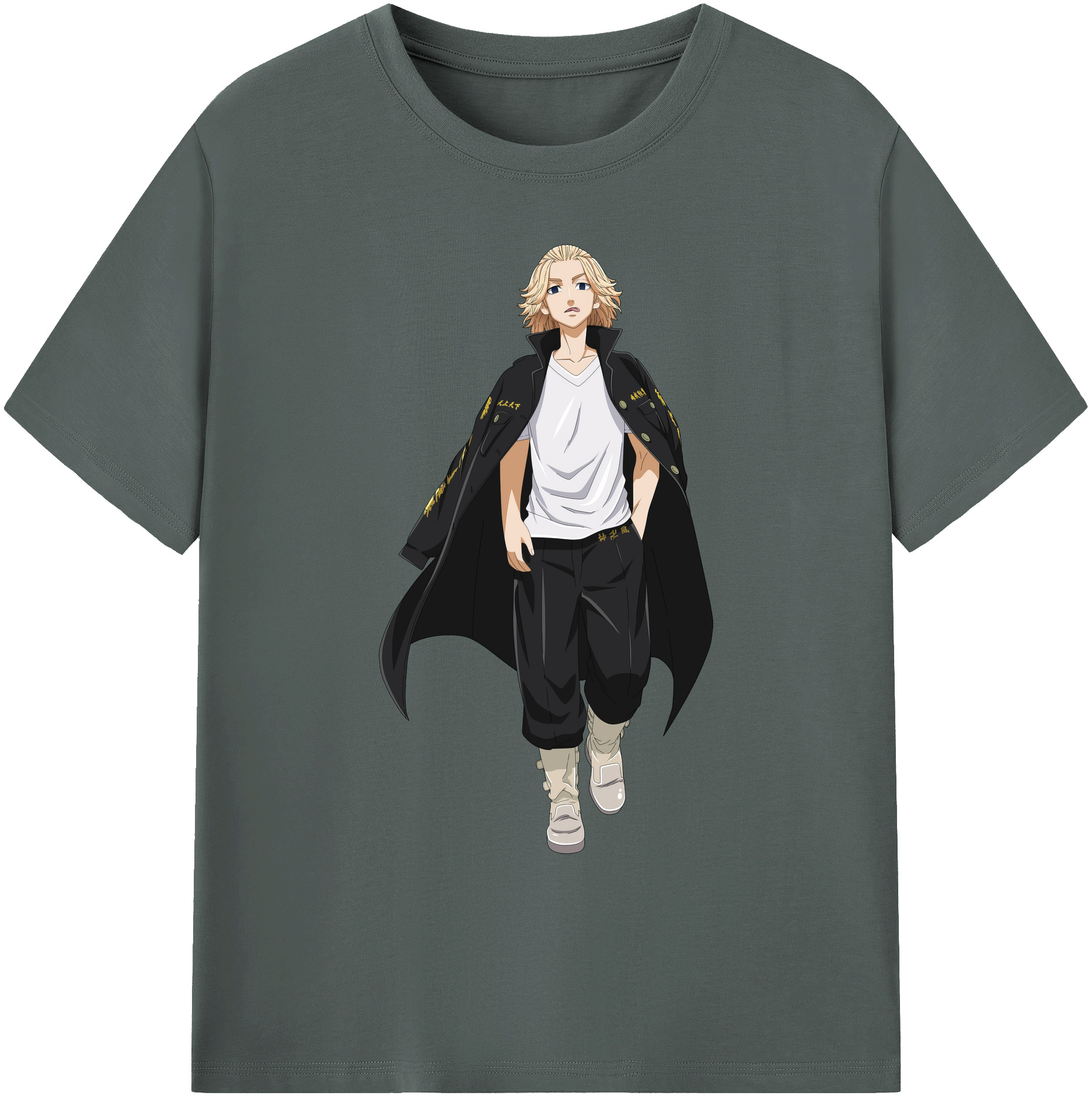 （画像用） 東京リベンジャーズ Tokyo Revengers 綿100％ メンズ半袖Tシャツ｜肌触りやわらか＆通気性